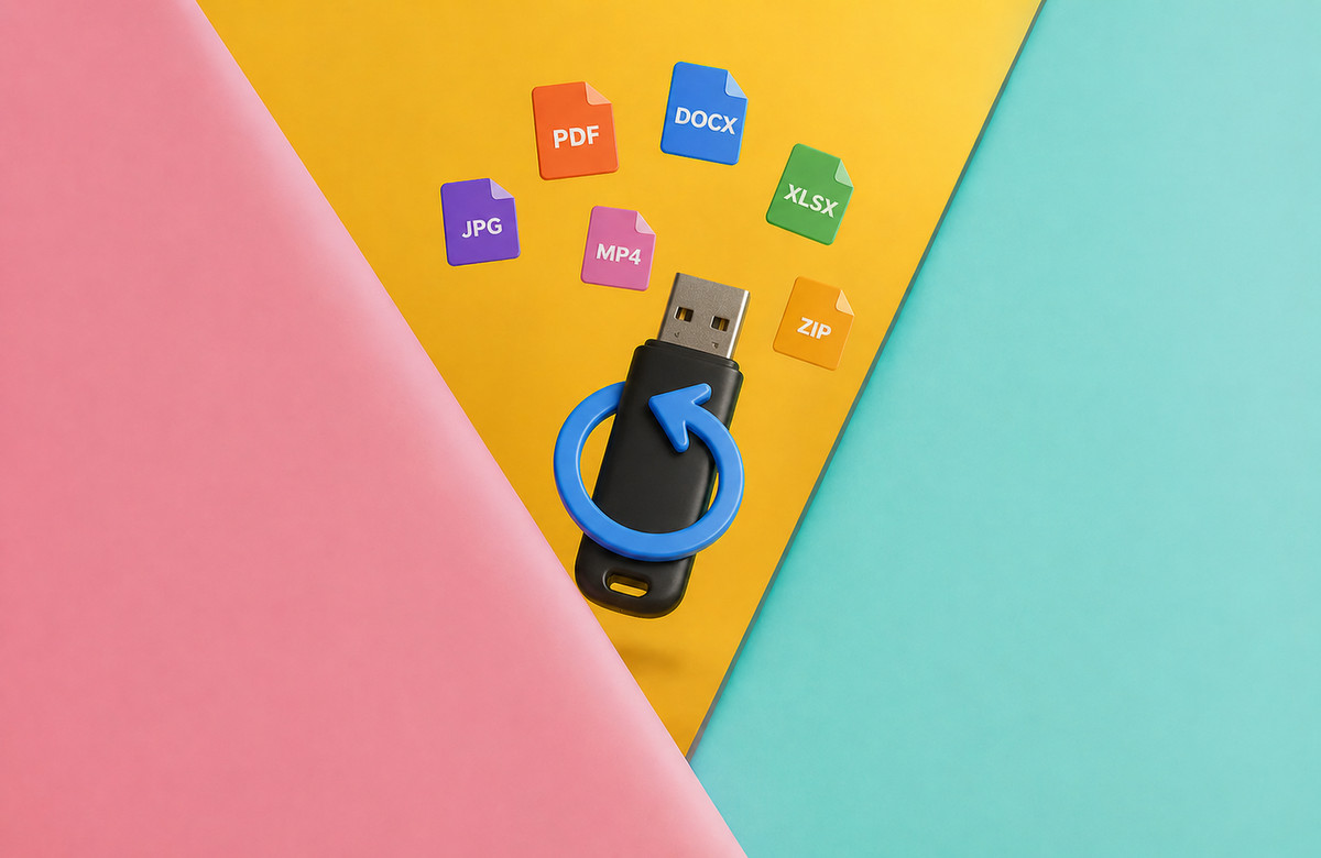 recuperare i dati da una USB formattata