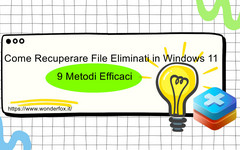 Recuperare file eliminati in Windows 11