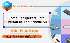 Recuperare foto eliminate da una scheda SD