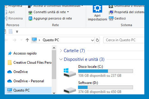 2 Partizioni