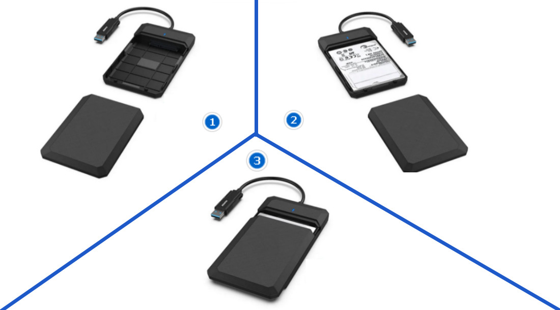 Collegare un Box HDD SATA al PC